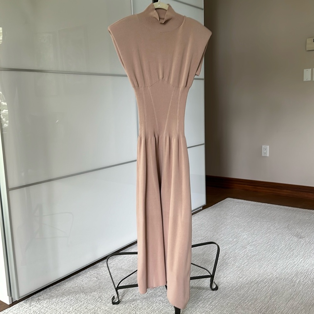 Zara Knit Dress, size S, Blush